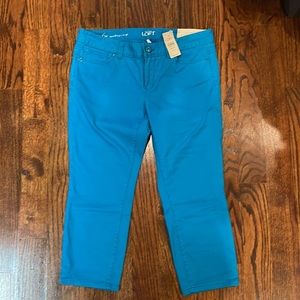 NWT Loft Modern Crop Pants